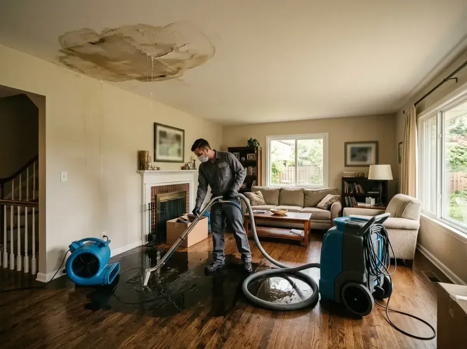 attic-pipe-burst-ceiling-drip-008 — frequently asked questions, Water Damage Restoration & Carpet Care in Arizona City, AZ